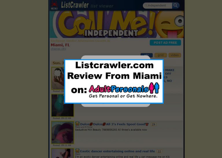 Listcrawler Review After Investigating From Miami Beach, FL